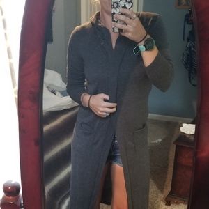 Long sleeve long sweater